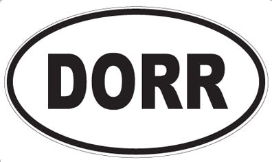 DORR - Oval Magnet