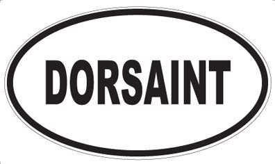 DORSAINT - Oval Magnet