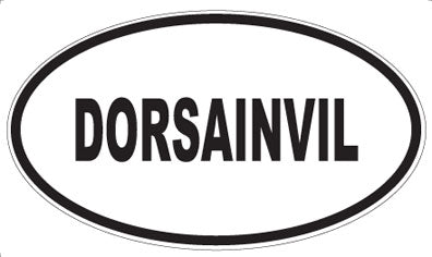 DORSAINVIL - Oval Magnet