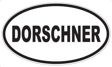 DORSCHNER - Oval Magnet