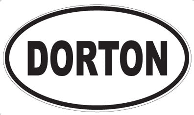 DORTON - Oval Magnet