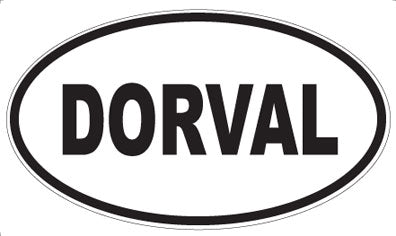 DORVAL - Oval Magnet
