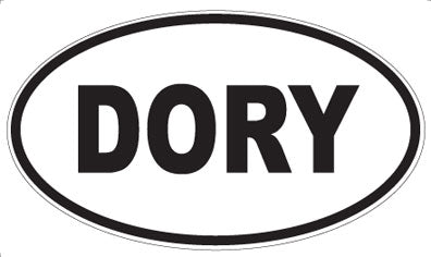 DORY - Oval Sticker