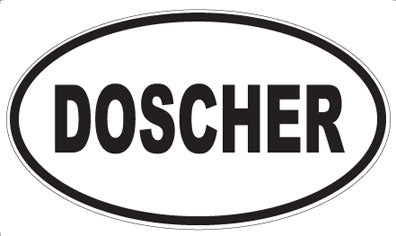 DOSCHER - Oval Magnet