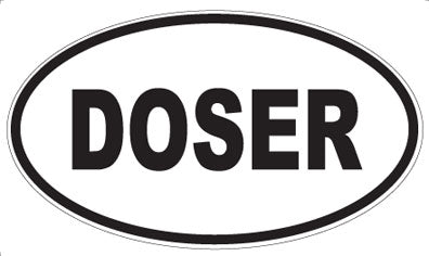 DOSER - Oval Magnet