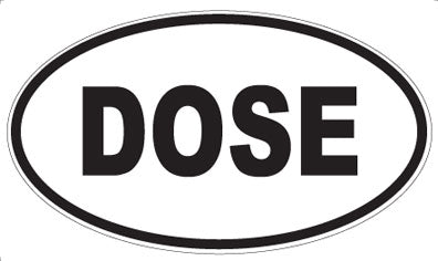 DOSE - Oval Magnet