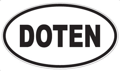 DOTEN - Oval Magnet