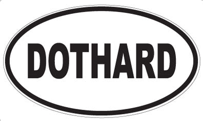 DOTHARD - Oval Magnet
