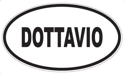DOTTAVIO - Oval Magnet