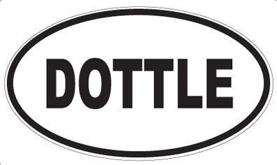 DOTTLE - Oval Magnet