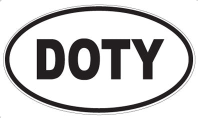 DOTY - Oval Magnet