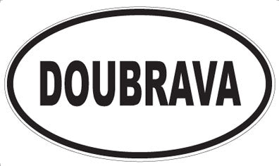 DOUBRAVA - Oval Magnet