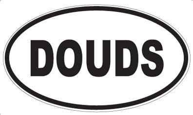 DOUDS - Oval Magnet