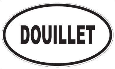 DOUILLET - Oval Magnet