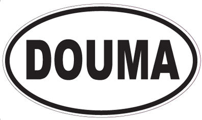 DOUMA - Oval Magnet
