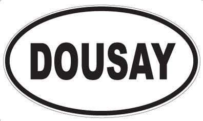 DOUSAY - Oval Magnet