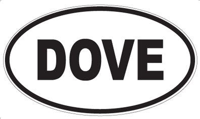 DOVE - Oval Magnet