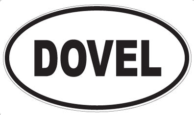 DOVEL - Oval Magnet