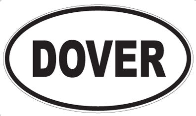 DOVER - Oval Magnet