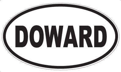 DOWARD - Oval Magnet