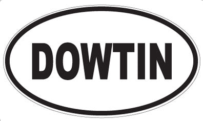 DOWTIN - Oval Magnet