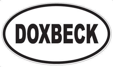DOXBECK - Oval Magnet