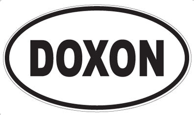 DOXON - Oval Sticker