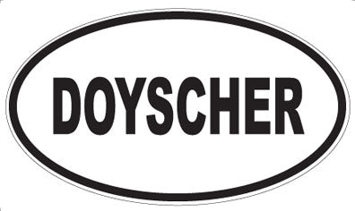 DOYSCHER - Oval Magnet