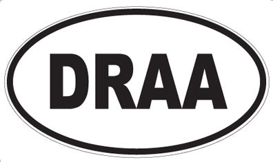 DRAA - Oval Magnet