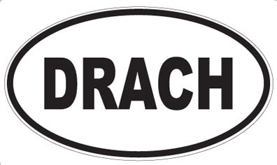 DRACH - Oval Magnet