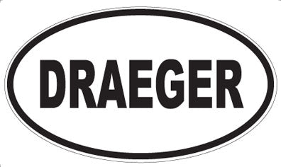 DRAEGER - Oval Magnet