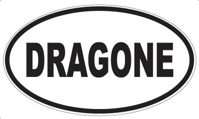 DRAGONE - Oval Magnet
