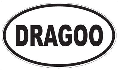 DRAGOO - Oval Magnet