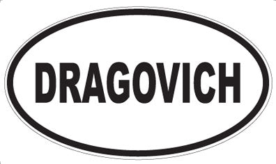 DRAGOVICH - Oval Magnet