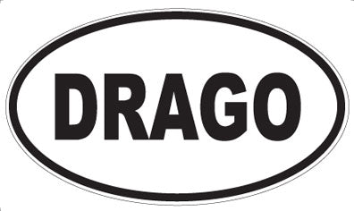 DRAGO - Oval Magnet