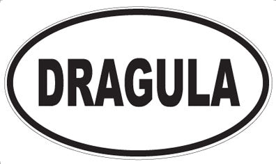 DRAGULA - Oval Magnet