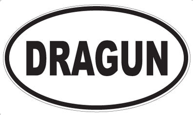DRAGUN - Oval Magnet