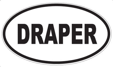 DRAPER - Oval Magnet