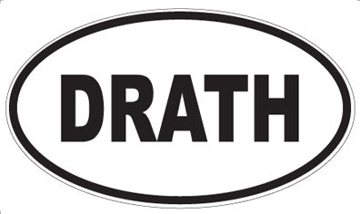 DRATH - Oval Magnet