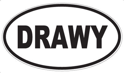 DRAWY - Oval Magnet