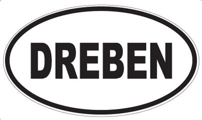 DREBEN - Oval Magnet