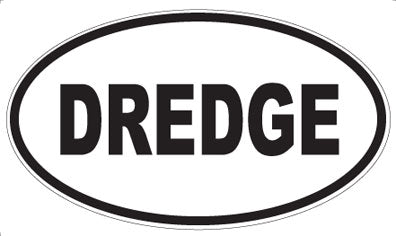 DREDGE - Oval Magnet