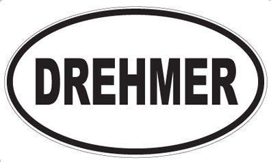 DREHMER - Oval Magnet