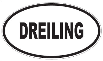 DREILING - Oval Magnet