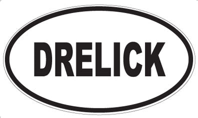 DRELICK - Oval Magnet