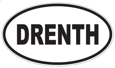 DRENTH - Oval Magnet