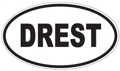 DREST - Oval Magnet