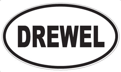 DREWEL - Oval Magnet