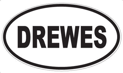 DREWES - Oval Magnet