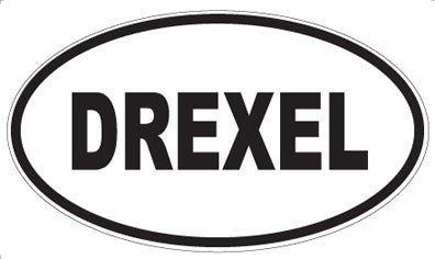 DREXEL - Oval Magnet
